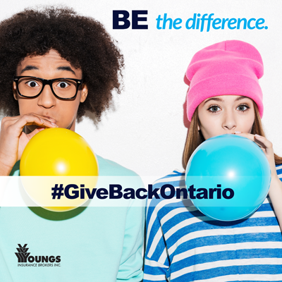 Be the difference. # Give Back Ontario